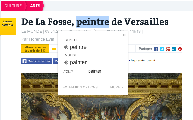 Screenshot 1 of Google Translate