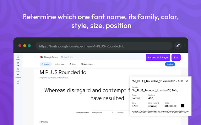 Screenshot 2 of What the Font - find font & color