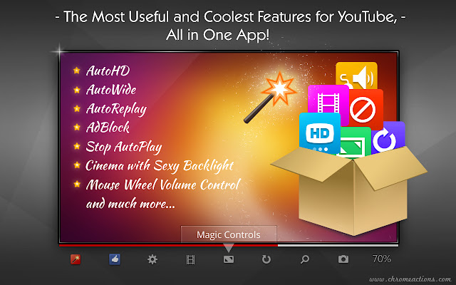 Screenshot 1 of Magic Actions for YouTube™