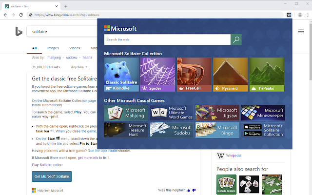 Screenshot 2 of Microsoft Solitaire Collection with Search