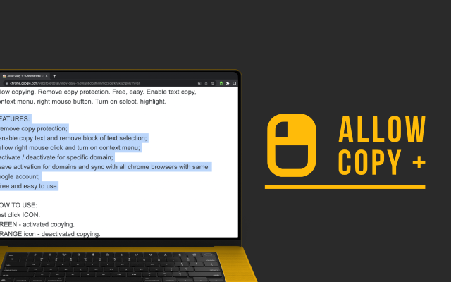 Screenshot 2 of Allow Copy +