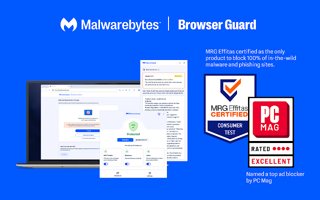 Screenshot 1 of Malwarebytes Browser Guard Beta