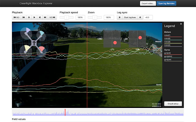 Screenshot 1 of Cleanflight - Blackbox Explorer