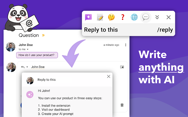Screenshot 2 of AI Blaze: Instantly Use AI in Any Webpage