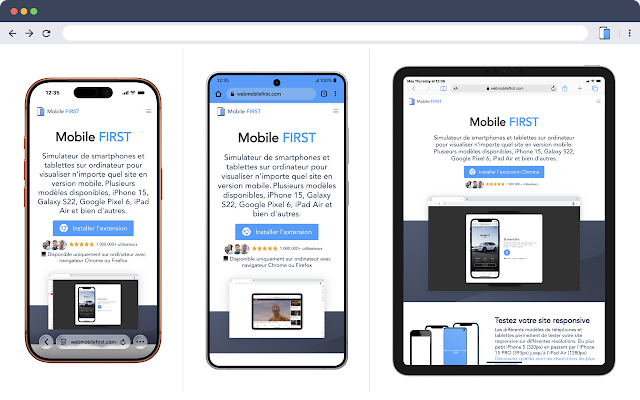 Screenshot 2 of Mobile simulator - responsive testing tool