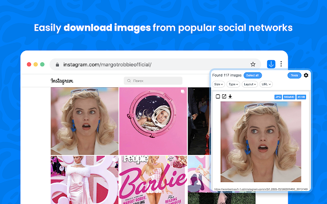 Screenshot 1 of Image Downloader - Save pictures