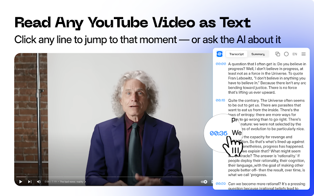 Screenshot 2 of AI YouTube Summarizer — Transcript & Summary