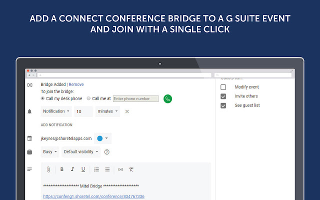 Screenshot 1 of Mitel Connect