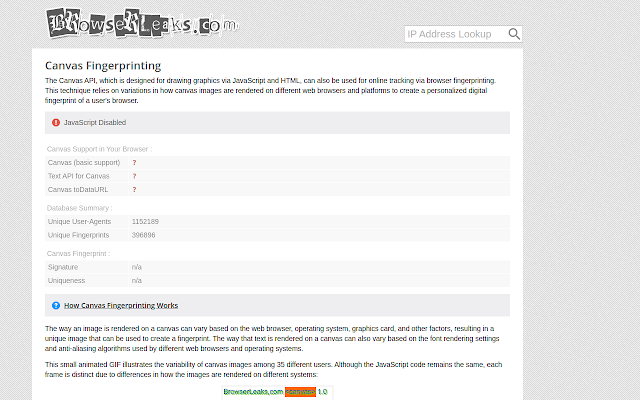 Screenshot 1 of Fingerprint Spoofer