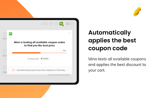 Screenshot 2 of Mino: Automatic Coupons & Cash Back