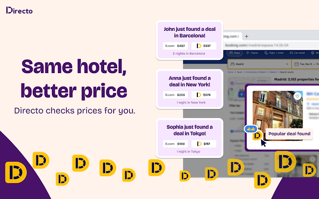 Screenshot 1 of Directo - Travel Deals - Save on Hotels