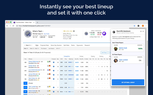 Screenshot 2 of FantasyPros: Win your Fantasy League