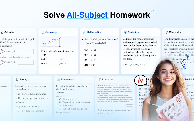 Screenshot 1 of QuestionAI Homework Powered AI Assistant