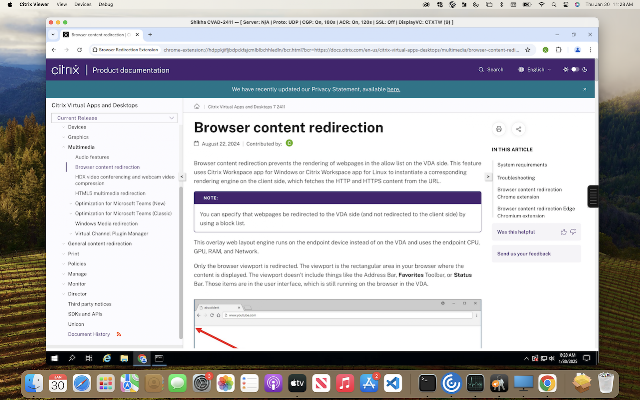 Screenshot 1 of Browser Redirection Extension