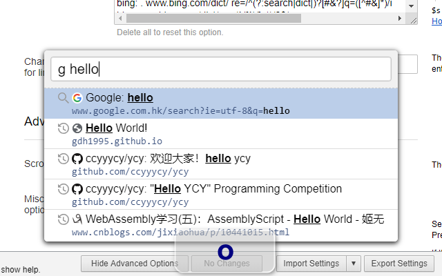 Screenshot 2 of Vimium C - All by Keyboard