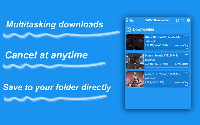 Screenshot 2 of GetVid - Video Downloader