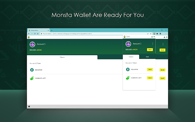 Screenshot 2 of Monsta Wallet