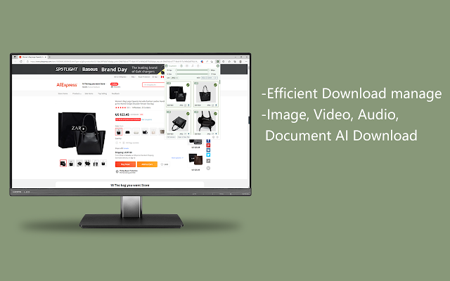 Screenshot 1 of AIX Downloader(Picture/Video/Music)