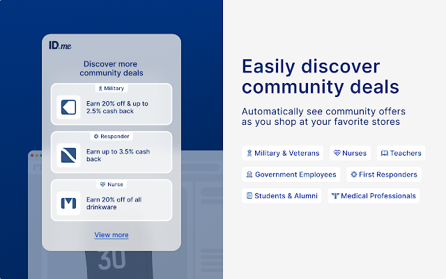 Screenshot 2 of ID.me Shop: Discover Community Discounts