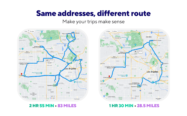 Screenshot 1 of Routora - Google Maps Route Optimization