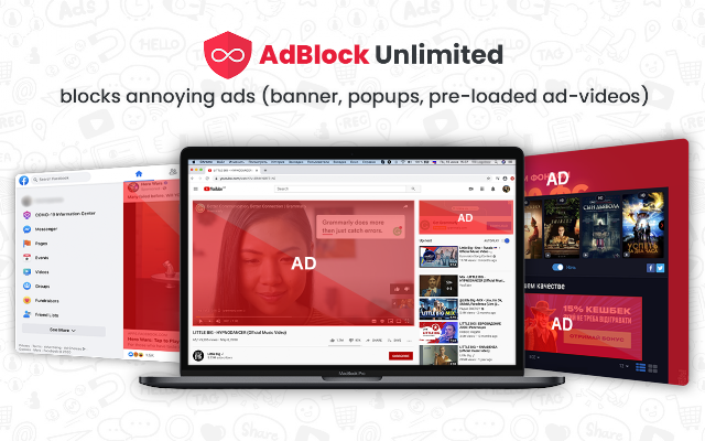 Screenshot 1 of Adblock Unlimited - Adblocker