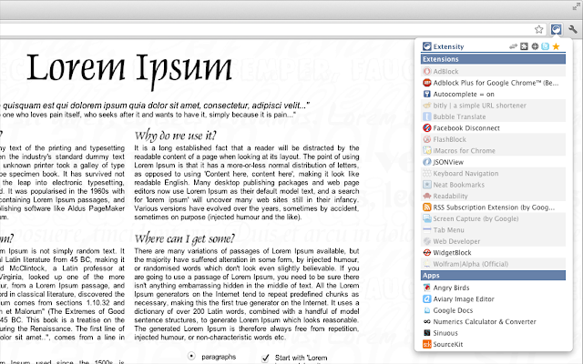 Screenshot 2 of Extensity