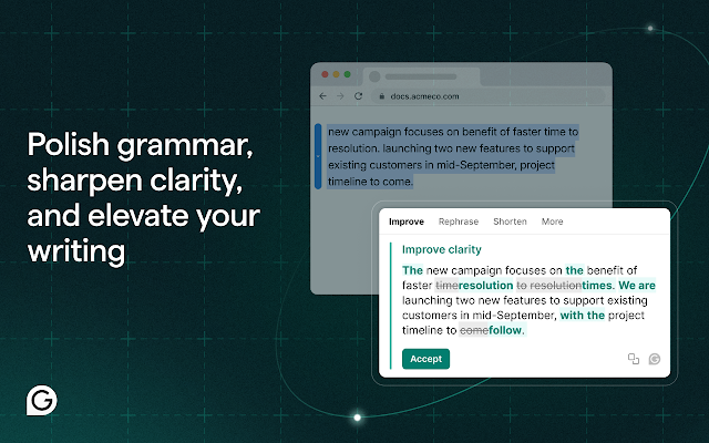 Screenshot 1 of Grammarly: AI Writing Assistant and Grammar Checker App