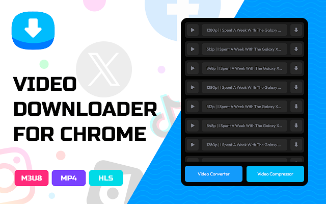 Screenshot 1 of Video Downloader - Download M3U8, MP4, HLS and Live Streams