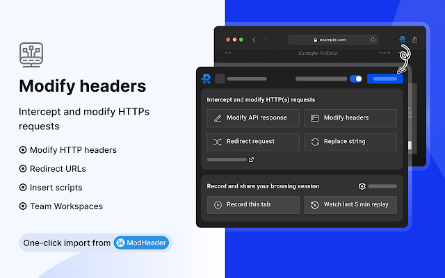 Screenshot 2 of Requestly: Intercept & Modify HTTP Requests