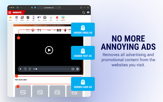 Screenshot 2 of Ghostery AdBlocker for Privacy