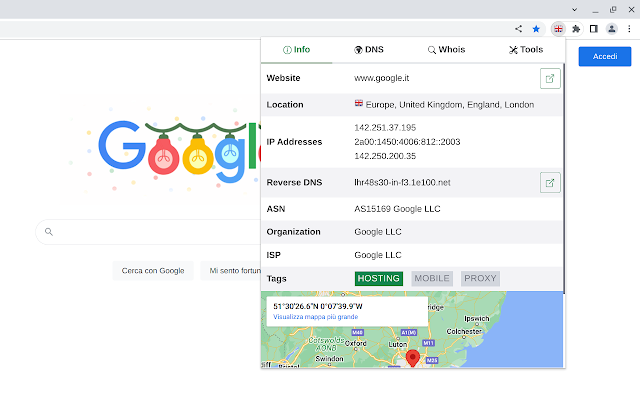 Screenshot 1 of IP Whois