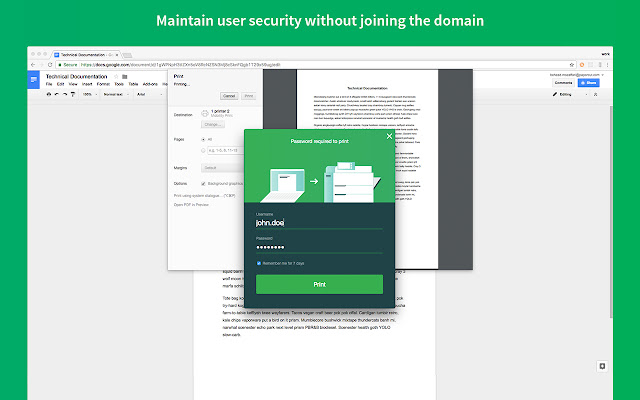 Screenshot 2 of Mobility Print