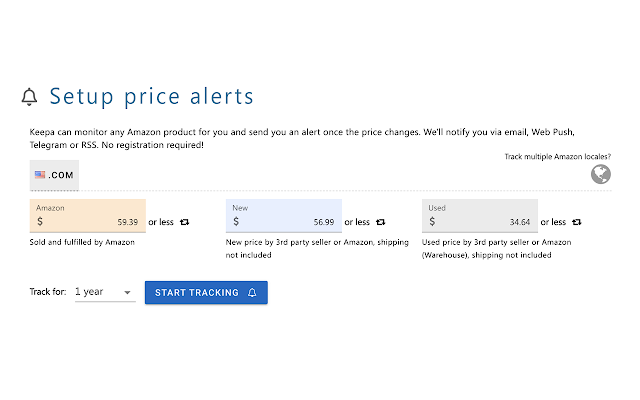 Screenshot 2 of Keepa - Amazon Price Tracker