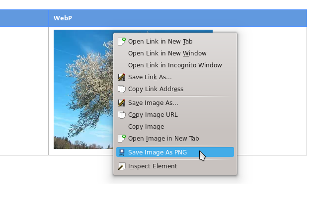Screenshot 1 of Save Image As PNG