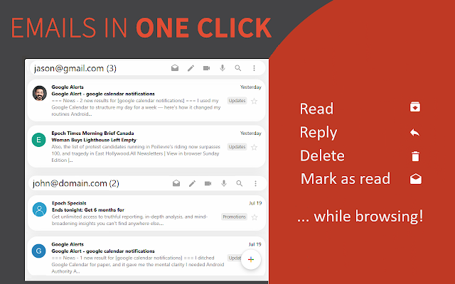 Screenshot 2 of Checker Plus for Gmail™