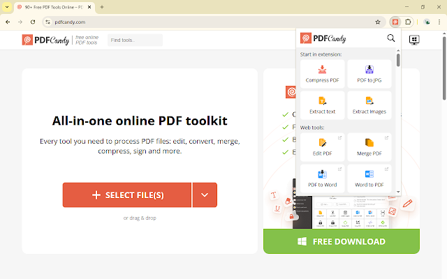 Screenshot 2 of PDF Candy | online PDF tools
