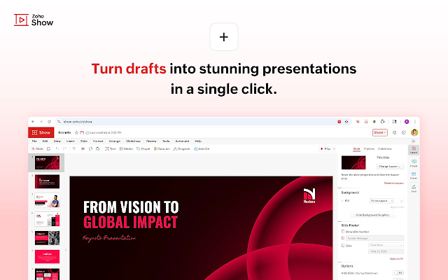 Screenshot 2 of Zoho Show
