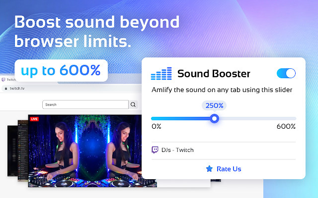 Screenshot 1 of Sound Booster - Increase audio volume above maximum