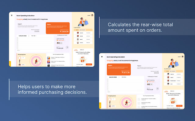Screenshot 2 of Spending Calculator for Amazon™ and Flipkart™