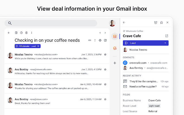 Screenshot 2 of Streak CRM for Gmail